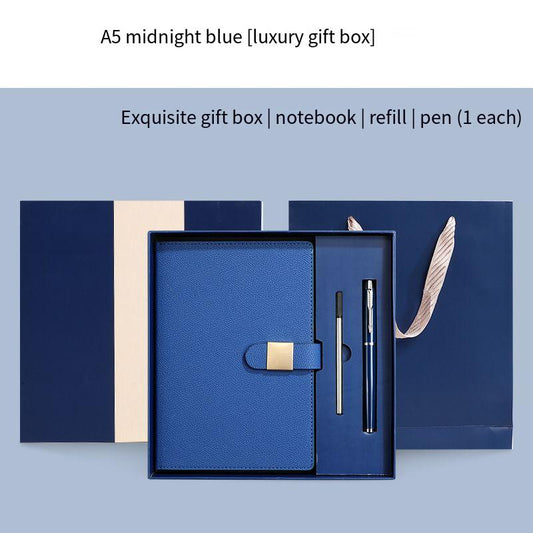 Premium notebook pen gift set with box