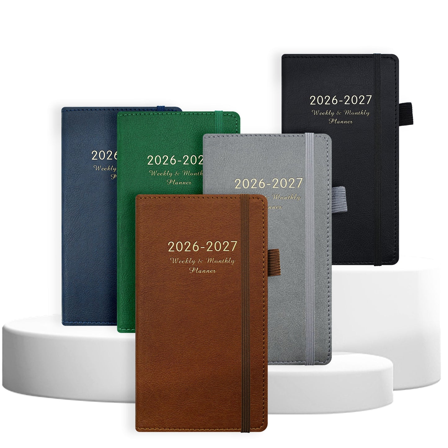 2026 2027 weekly planner fashionable diary notebook customized logo